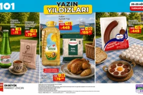 26-29 Ağustos A101 Yazın Yıldızları Kataloğu