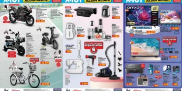 A101 3 Eylül 2026 Kataloğu Yayınlandı Volta Motosiklet, Televizyon ve Beyaz Eşya Fırsatları!