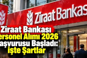 Ziraat Bankası Personel Alımı 2026 Başvurusu Başladı